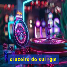 cruzeiro do sul rgm